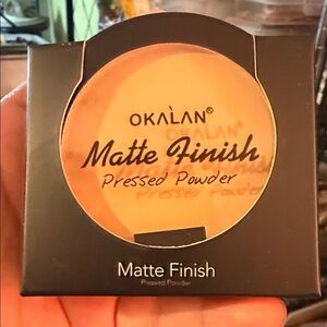 Okalan Matte Finish Pressed Powder - Warm Tan